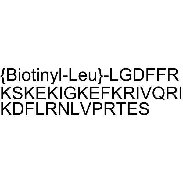 Biotinyl-LL-37 Structure