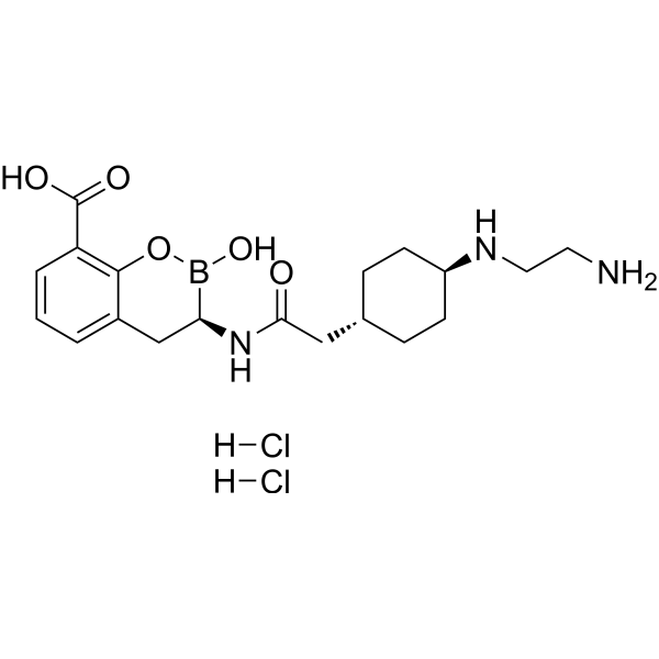 Taniborbactam hydrochloride Structure