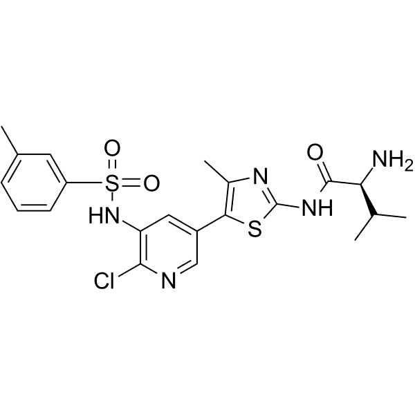CHMFL-PI3KD-317 Structure