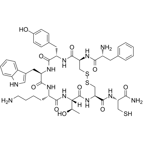 Nendratareotide Structure
