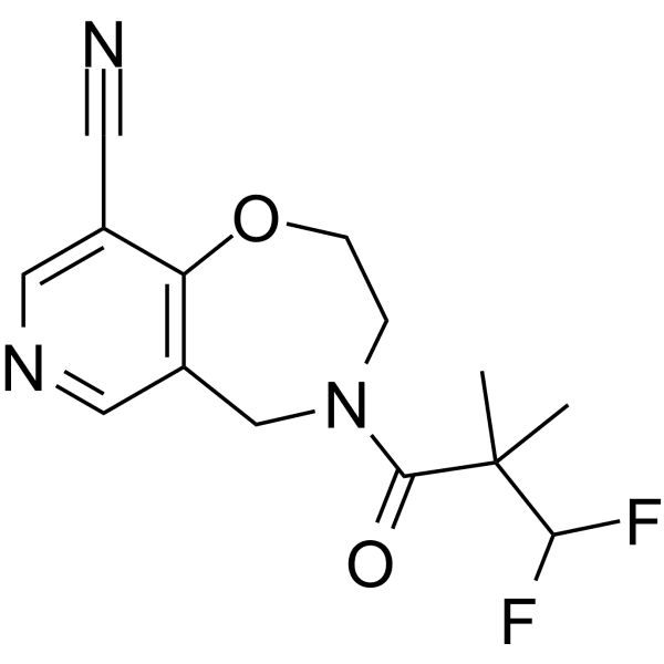 Oditrasertib Structure
