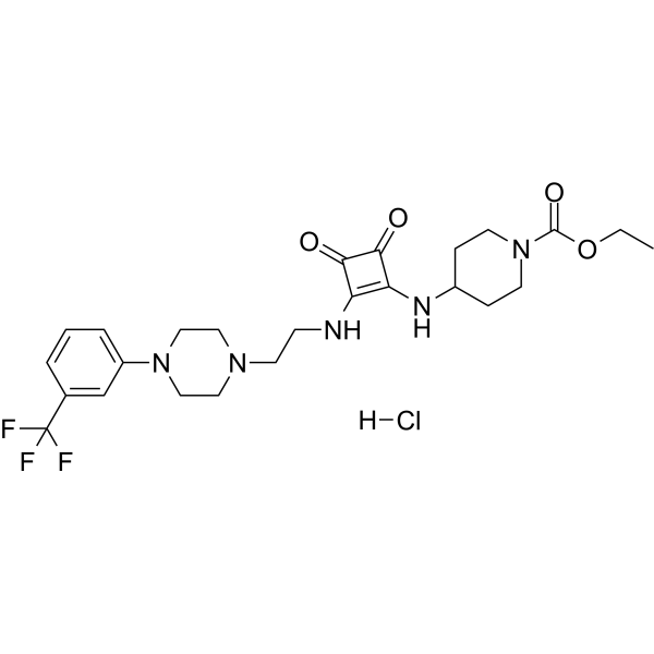 Squarunkin A hydrochloride Structure