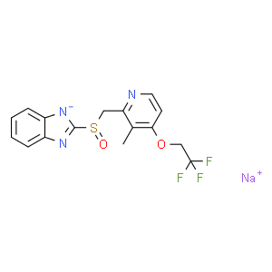 Lansoprazole Sodium  Structure