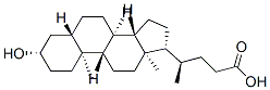 Isoallolithocholic acid Structure