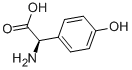 D-4-Hydroxyphenylglycine Structure