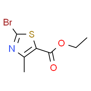 Ethyl 2-bromo-4-methylthiazole-5-carboxylate  Structure