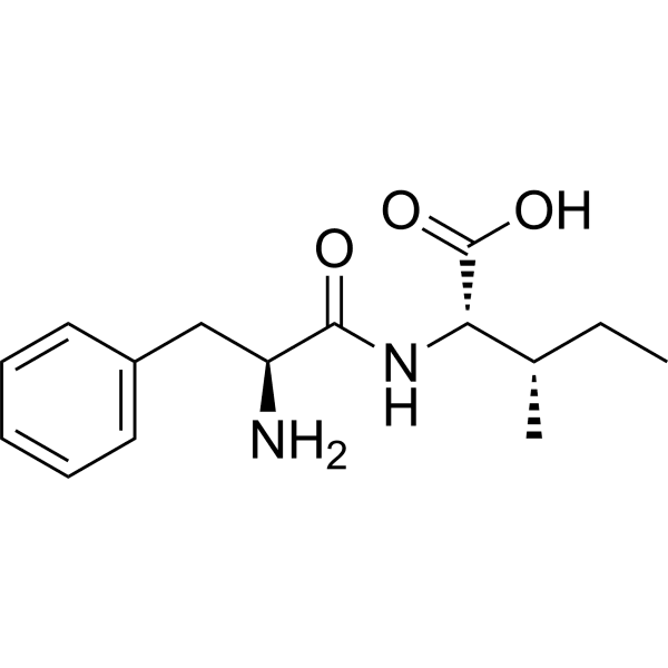 H-Phe-Ile-OH Structure
