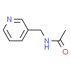 3-(AcetaMidoMethyl)pyridine  Structure