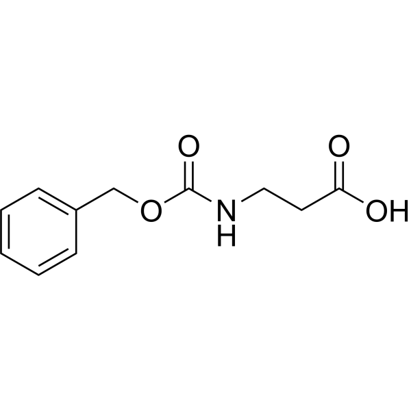 Z-β-Ala-OH Structure