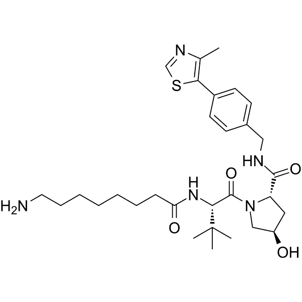 (S,R,S)-AHPC-C7-amine Structure