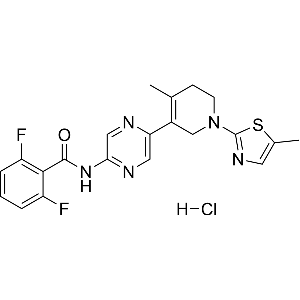 RO2959 monohydrochloride  Structure