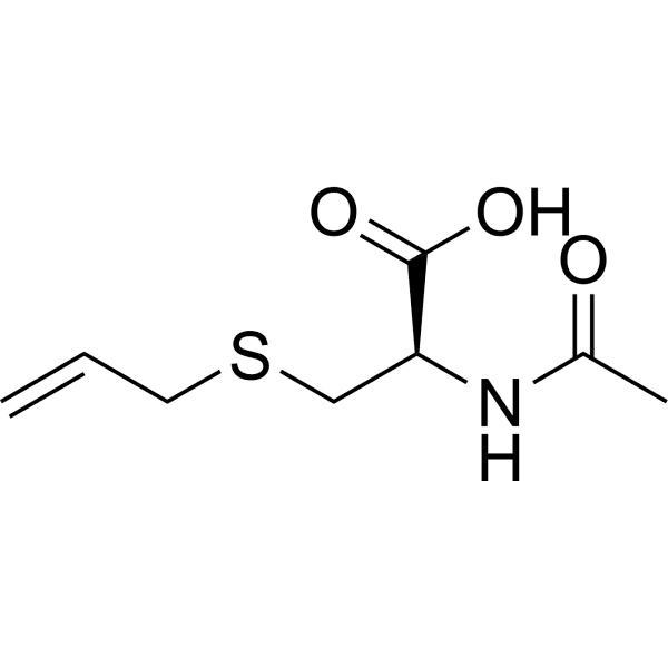 S-Allylmercapturic acid Structure