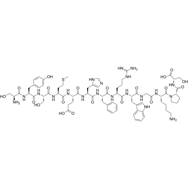 SYSMEHFRWGKPS Structure