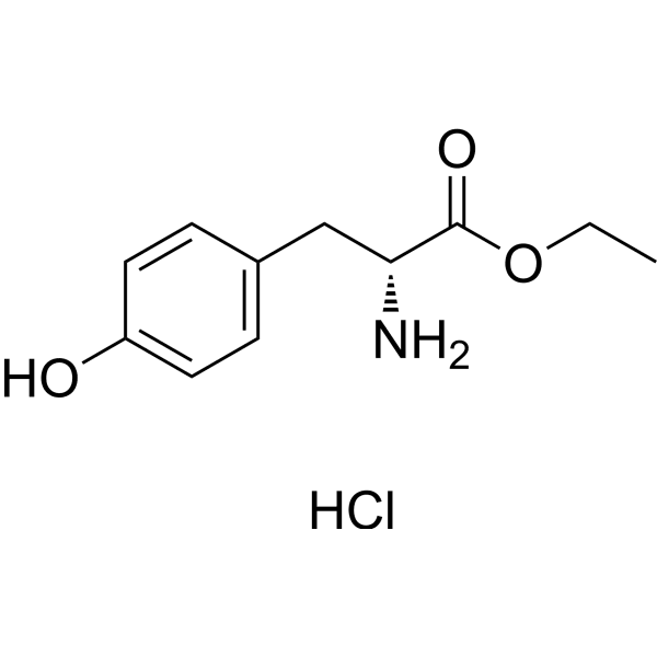 H-D-Tyr-OEt.HCl Structure
