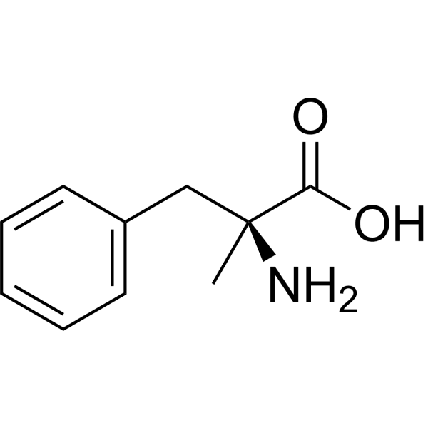 (S)-2-Amino-2-methyl-3-phenylpropanoic acid Structure