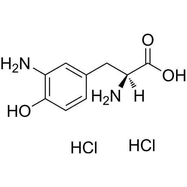 H-Tyr(3-NH2)-OH.2HCl Structure