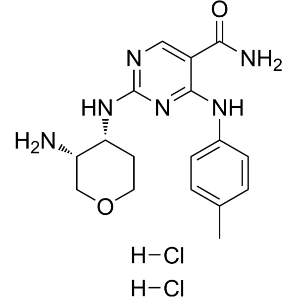 GSK143 dihydrochloride Structure