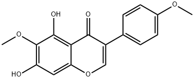 Irisolidone Structure