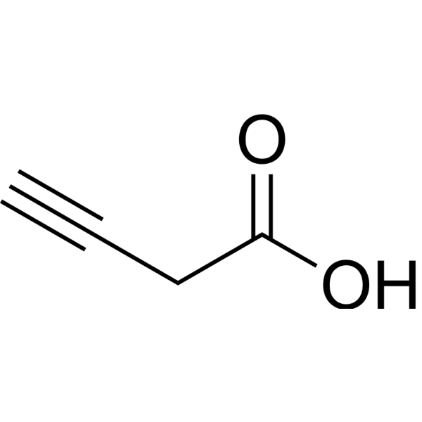 3-Butynoic acid Structure