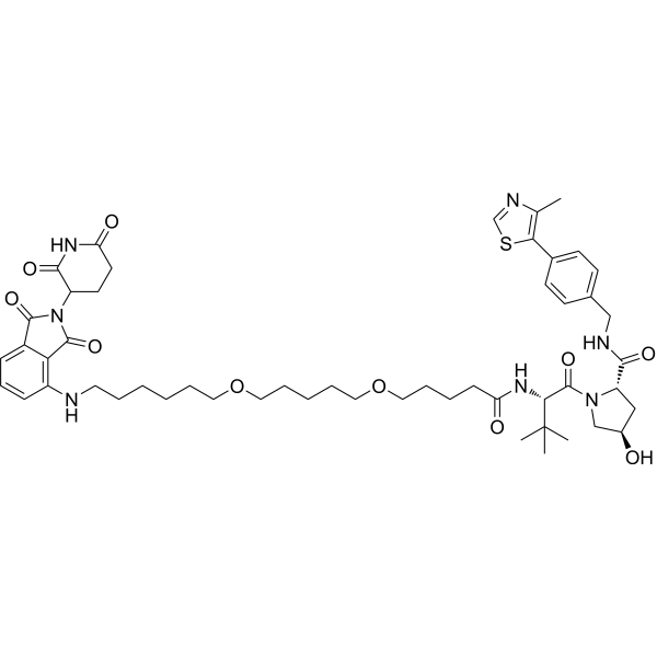 CRBN-6-5-5-VHL Structure