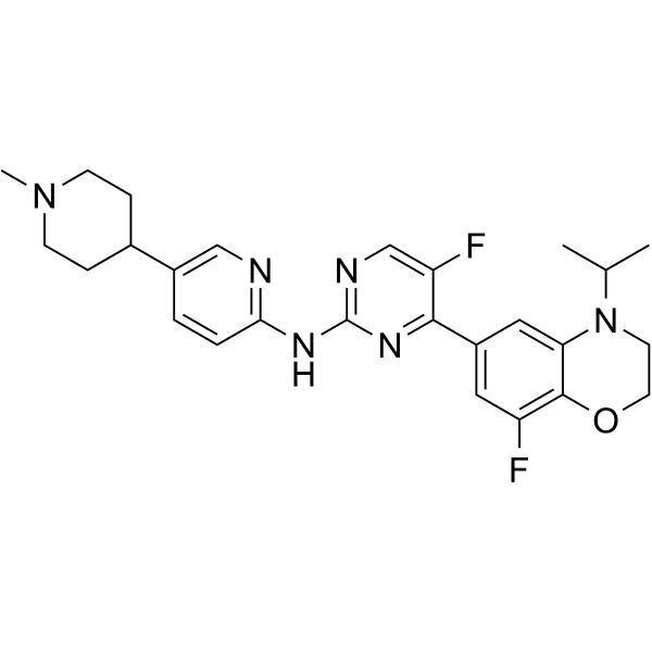 Inixaciclib  Structure