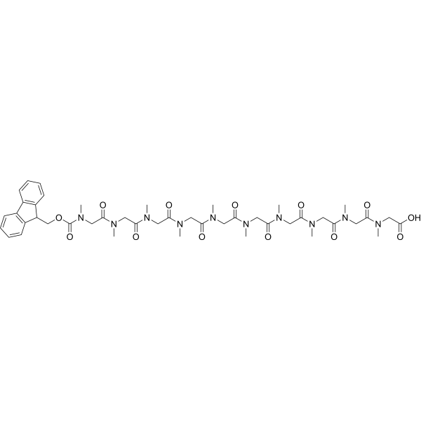 Fmoc-N(Me)-Sar10 Structure