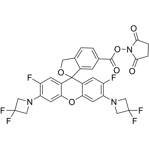 HM Janelia Fluor 526, SE Structure