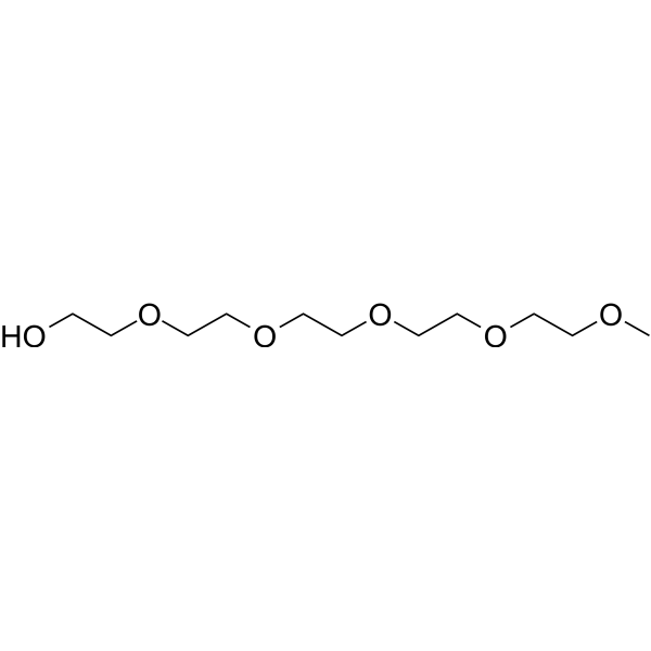 Pentaethylene glycol monomethyl ether Structure