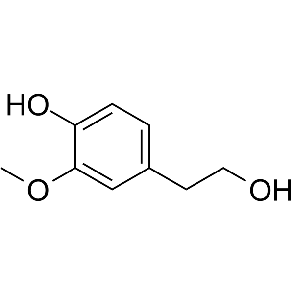 Homovanillyl alcohol Structure