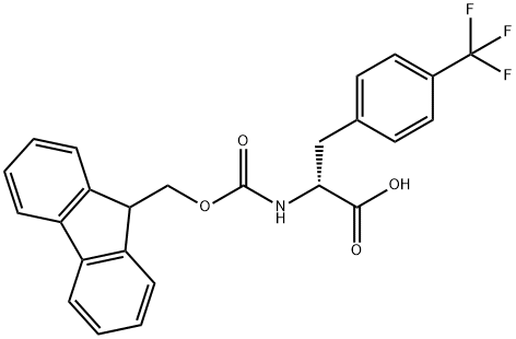 Fmoc-D-Phe(4-CF3)-OH Structure