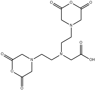 Diethylenetriaminepentaacetic dianhydride (97%) Structure