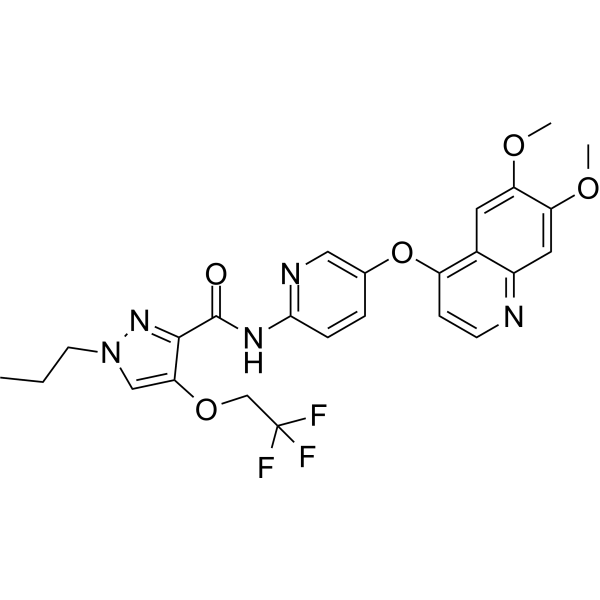 Adrixetinib Structure