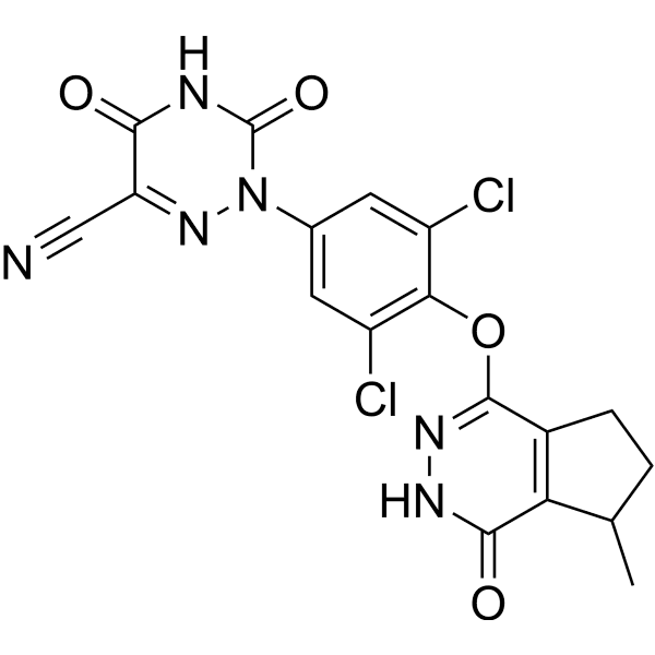 THRβ receptor agonist-1 Structure
