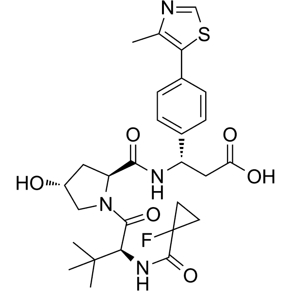 VH 101, acid Structure