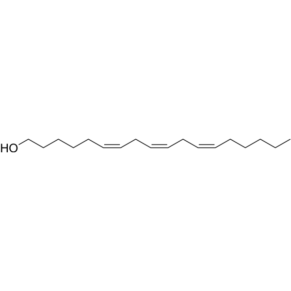 γ-Linolenyl alcohol Structure