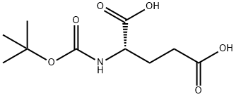 N-Boc-L-glutamic acid Structure