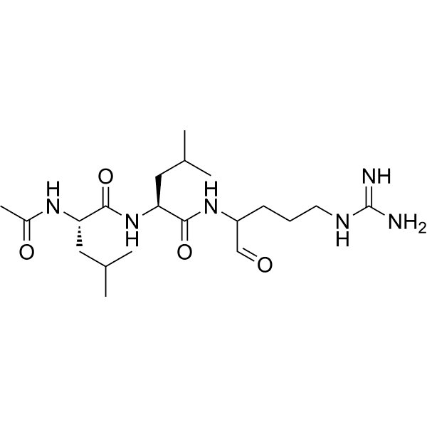 Leupeptin Ac-LL Structure