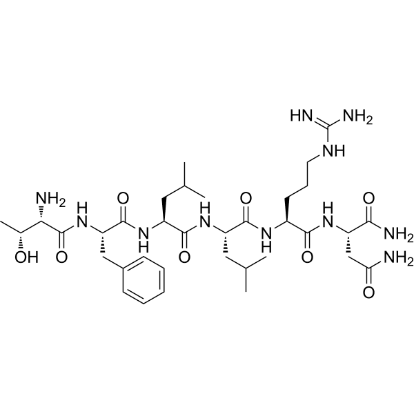 TFLLRN-NH2 Structure