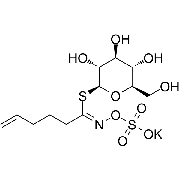 Glucobrassicanapin Structure