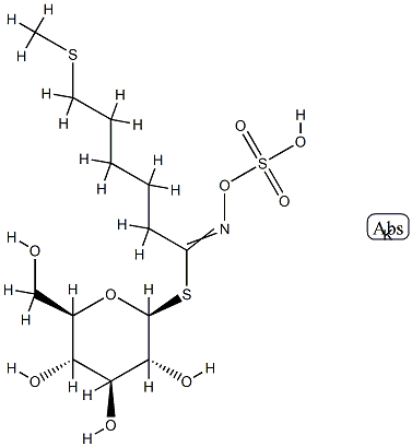 Glucoberteroin Structure