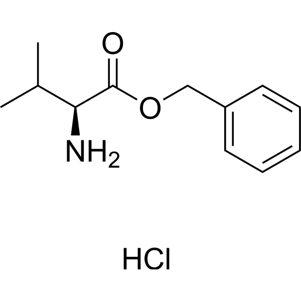 H-Val-Obzl.HCl Structure