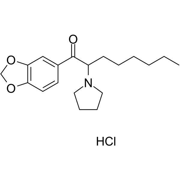 3,4-Methylenedioxy PV9 hydrochloride  Structure