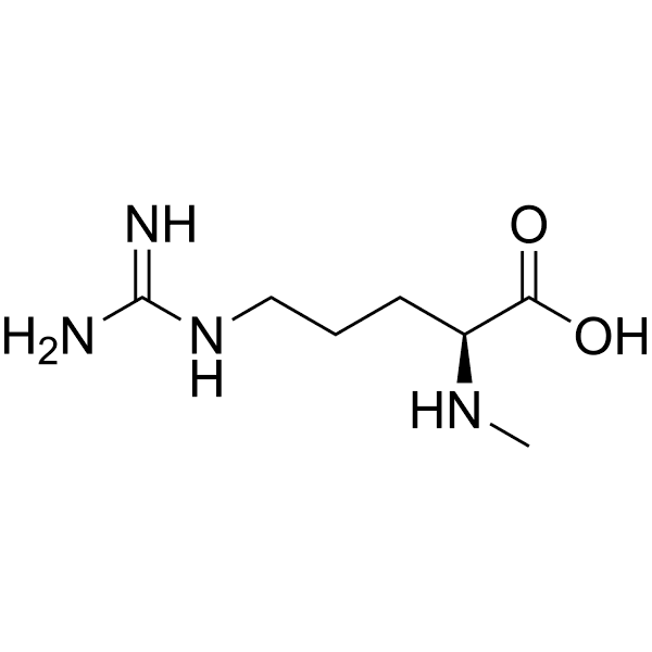 N2-Methyl-L-arginine  Structure