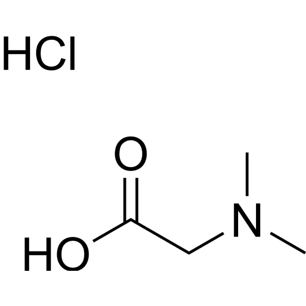 N, N-Dimethylglycine hydrochloride Structure