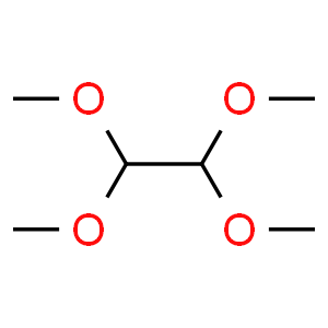 1,1,2,2-Tetramethoxyethane  Structure