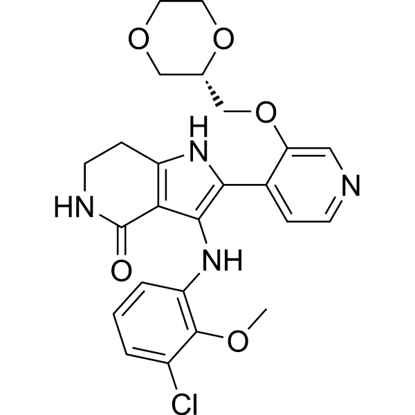 Sevabertinib Structure
