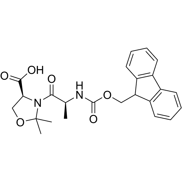 Fmoc-Ala-Ser(psi(Me, Me)pro)-OH Structure