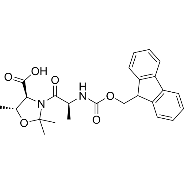 Fmoc-Ala-Thr(psi(Me, Me)pro)-OH Structure