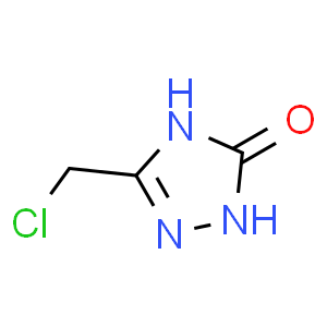 5-ChloroMethyl-2,4-dihydro-[1,2,4]triazol-3-one  Structure