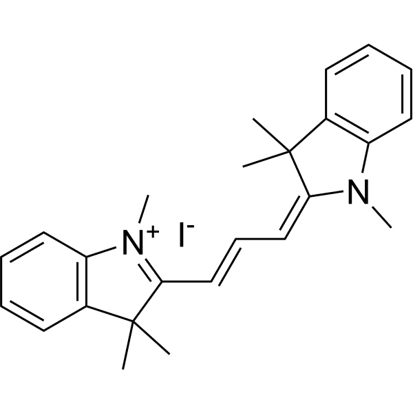 Cy3 dimethyl iodide  Structure